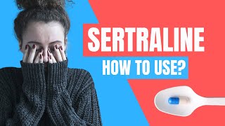 How to use Sertraline Zoloft  Doctor Explains [upl. by Neyrb]