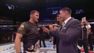 UFC 198 Stipe Miocic amp Fabricio Werdum Octagon Interview [upl. by Acitel960]