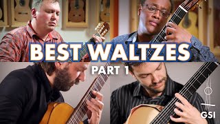 BEST Waltzes on Classical Guitar  Compilation Part 1 [upl. by Adnaram]