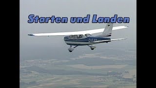 Start und Landen VFR PPL Pilot Landetraining [upl. by Yht]