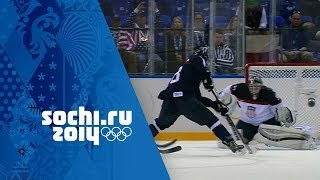 Ice Hockey  Mens Group A  Slovakia v USA  Sochi 2014 Winter Olympics [upl. by Alleira]