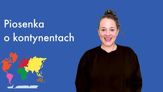 Piosenka o kontynentach  Edukacja Montessori  Jazzowanki [upl. by Tilly]