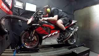 HONDA VTR1000 SP2 DYNO RUN [upl. by Paryavi381]