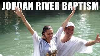 Baptized in the Jordan River [upl. by Reddin]