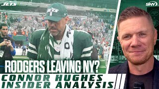 NFL Insider discusses reports that Jets will move on from Aaron Rodgers  SNY [upl. by Yrrol]