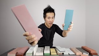 Best sub 1000 grit Sharpening Whetstones [upl. by Lleon]