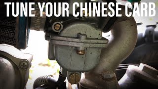 Tune Your Chinese ATV Carb [upl. by Annailuj]