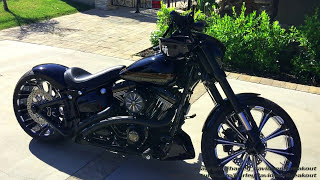 HarleyDavidson Custom CVO Breakout Suspekt5150 from Los Angeles [upl. by Eolanda202]