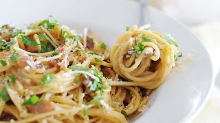 Easy Carbonara Sauce Recipe [upl. by Harifaz]