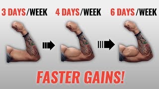 How Many Days A Week Should You Workout FASTER GAINS [upl. by Ihcelek]