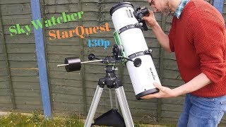 SkyWatcher StarQuest 130p  Review  Pros amp Cons  Telescope Hacks [upl. by Xirtaeb]