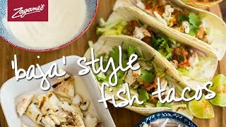 Zagames at Home  Baja Style Fish Tacos [upl. by Aikar]