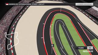 Mandalika Circuit Guide 5  Grandstand amp Safety Barrier [upl. by Sirotek]