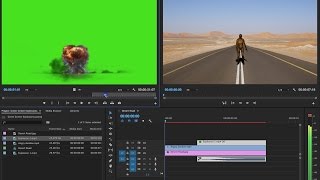 Green Screen Explosions Tutorial in Adobe Premiere Pro [upl. by Eahsel]