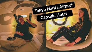 MOST CONVENIENT CAPSULE HOTEL EXPERIENCE  Tokyo Narita Airport 9 Hours Capsule Hotel [upl. by Ogram920]