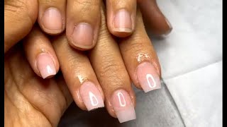 Tap Hybrid Gel  Easy and Quick  Nailsjobs [upl. by Tolmach318]