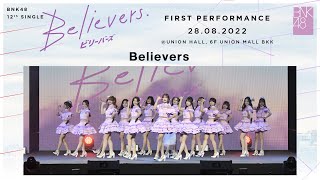 「Believers」from BNK48 12th SINGLE quotBelieversquot FIRST PERFORMANCE  BNK48 [upl. by Anifesoj]