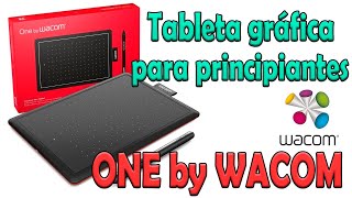 ONE by WACOM  Review Tableta gráfica para principiantes  Español  2019 [upl. by Hiasi178]