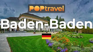 Walking in BADENBADEN  Germany 🇩🇪 4K 60fps UHD [upl. by Tuinenga157]