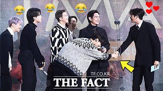 Funny BTS Being Extra At Award Shows [upl. by Eilyab]