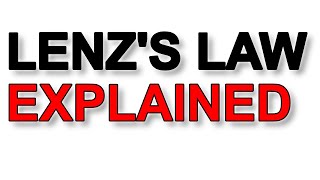 A Level Physics Lenzs Law explained [upl. by Kcirb]