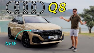 2024 Audi Q8 SLine 30 V6 driving REVIEW [upl. by Olwen]