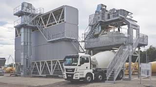 Liebherr  Hochsilo für BetonMischanlagen [upl. by Ardelis]