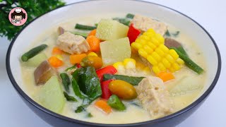 RESEP SAYUR LODEH SEDERHANA YANG ENAK [upl. by Rehpotsyrhc]