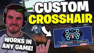 How To Get a CROSSHAIR in RUST Crosshair X Application Review [upl. by Nylrahs651]