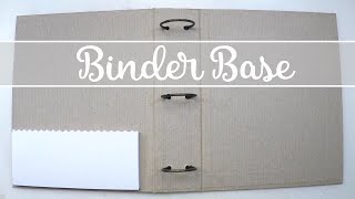 Binder Base  How to create it [upl. by Adran]