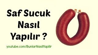 Saf Sucuk Nasıl Yapılır [upl. by Bettye531]