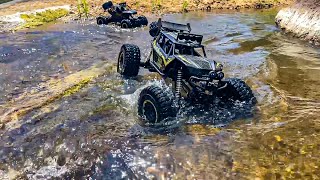 4X4 RC Rock Crawler 4WD Double Motors OffRoad Car 18 vs 112 Scale Excellent OffRoad Performance [upl. by Cloe]