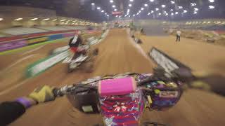 kicker arenacross Quad beginner Amarillo TX october 6th [upl. by Dnomyaw]