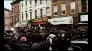 Notorious BIG funerals  Tribute in Brooklyn [upl. by Miyasawa232]