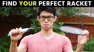 How to Choose a Badminton Racket  The Ultimate Guide [upl. by Eimiaj]