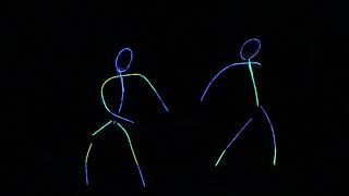 Glow Stick People Dance [upl. by Nylirehc997]