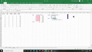 How to compute Frequency and Percentage Distribution in Excel  Data Analysis [upl. by Ykcul]