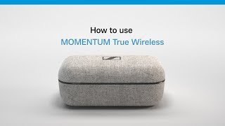 MOMENTUM True Wireless  How To Use  Sennheiser [upl. by Atilamrac78]