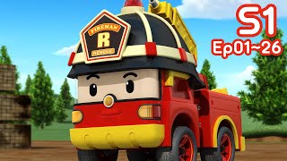 Robocar POLI Temporada 1 Episodio Completo│Ep1Ep26│Animacion para Niños│Robocar POLI TV español [upl. by Barina]