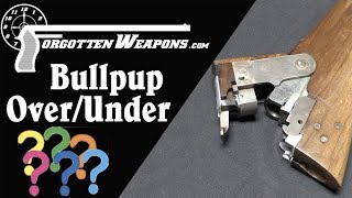 Experimental Bullpup OverUnder Shotgun with a Secret [upl. by Carolann]