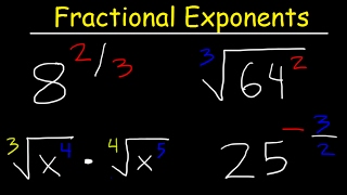 Fractional Exponents [upl. by Lynch814]