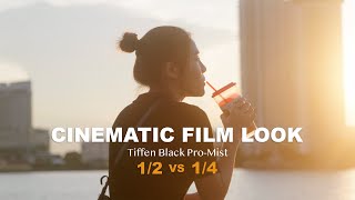 The Secret to Cinematic Videos  Tiffen Black ProMist Filter  12 VS 14 with Test Footages [upl. by Uy]