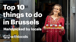 The BEST things to do in Brussels 🇧🇪🍻  Handpicked by the locals Brussels cityguide [upl. by Yenohtna]