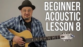 Beginner Acoustic Guitar Lesson 8  The D minor Chord [upl. by Resarf]