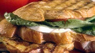 How to Make Giada De Laurentiis Perfect Panini Sandwich  Food Network [upl. by Albina]