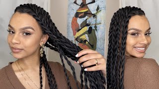 How To Senegalese Twists for Beginners [upl. by Ysied883]