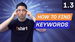 Keyword Research Pt 2 How to Find Keywords for Your Website  13 SEO Course by Ahrefs [upl. by Koran]