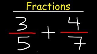 Fractions Basic Introduction  Adding Subtracting Multiplying amp Dividing Fractions [upl. by Ycrad632]