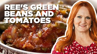 How to Make Rees Green Beans and Tomatoes  The Pioneer Woman  Food Network [upl. by Norga]