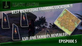 ESO One Tamriel Best Runestone Farming Location  Elder Scrolls Online [upl. by Reffotsirk625]